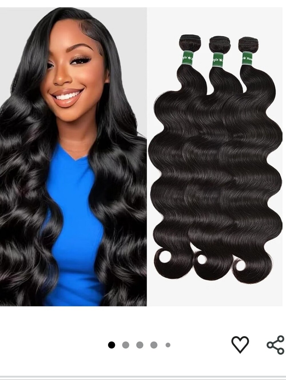 12A Human Hair Bundles 14 Inch Body Wave Bundles
